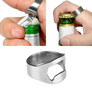 Finger Ring Bottle Opener Silver