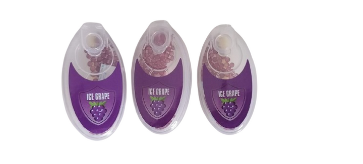 ICE GRAPE FLAVOR BURST BEADS (3 PCS)