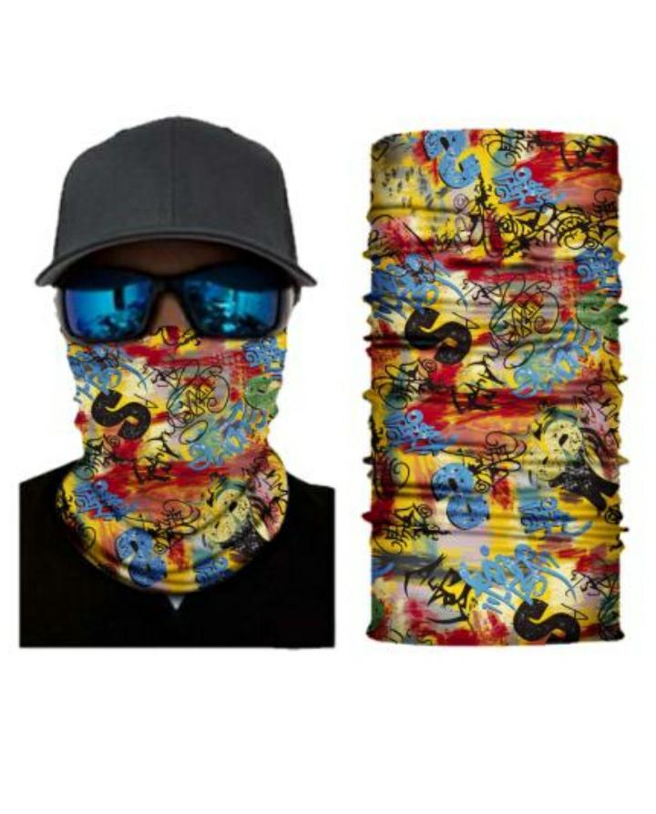 Multi Use Tube Bandana
Graffiti 01