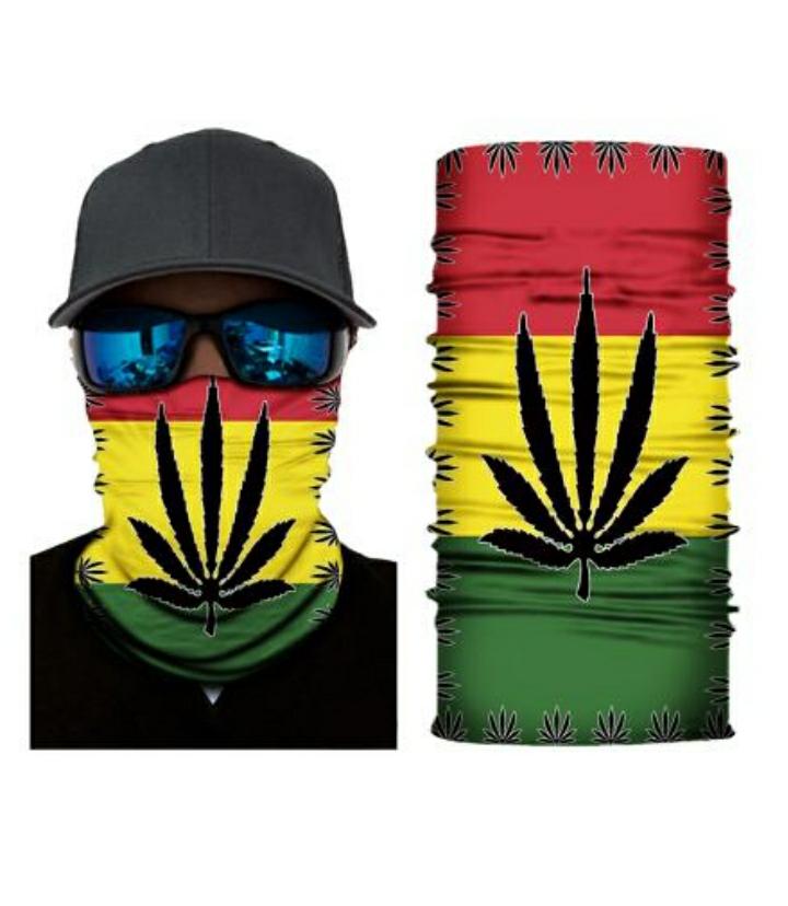 Multi Use Tube Bandana Reggae Rasta